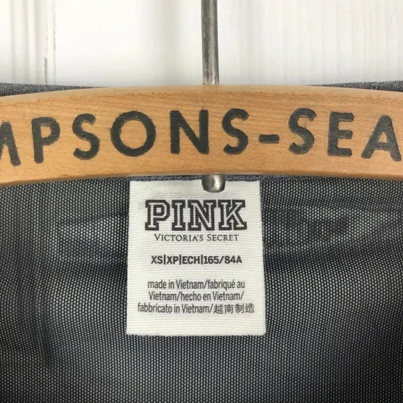 Victoria's Secret PINK Womens XS Cropped Mesh Activewear Top  Gym Workout - Picture 5 of 5
